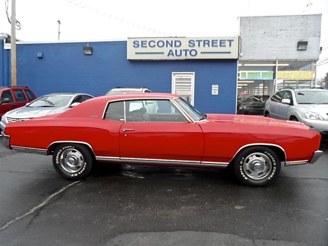 1970 Chevrolet Monte Carlo , available for sale in Manchester, New Hampshire | Second Street Auto Sales Inc. Manchester, New Hampshire