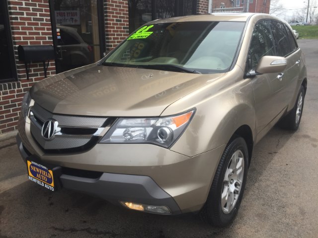2008 Acura MDX 4WD 4dr Tech Pkg, available for sale in Middletown, Connecticut | Newfield Auto Sales. Middletown, Connecticut