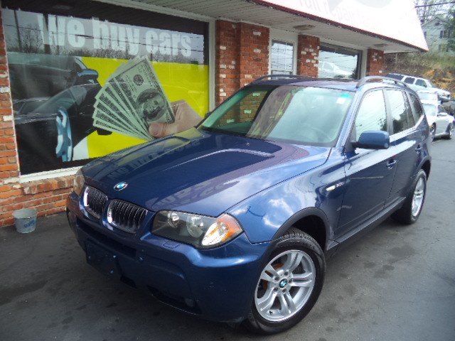 2006 BMW X3 X3 4dr AWD 3.0i, available for sale in Naugatuck, Connecticut | Riverside Motorcars, LLC. Naugatuck, Connecticut