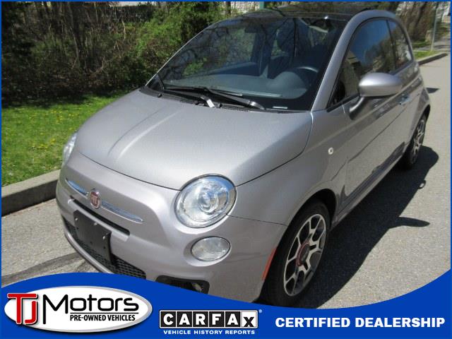 2015 FIAT 500 2dr HB Sport, available for sale in New London, Connecticut | TJ Motors. New London, Connecticut