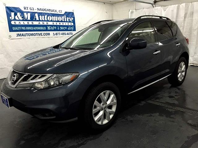 2013 Nissan Murano Awd 4d Wagon SV, available for sale in Naugatuck, Connecticut | J&M Automotive Sls&Svc LLC. Naugatuck, Connecticut