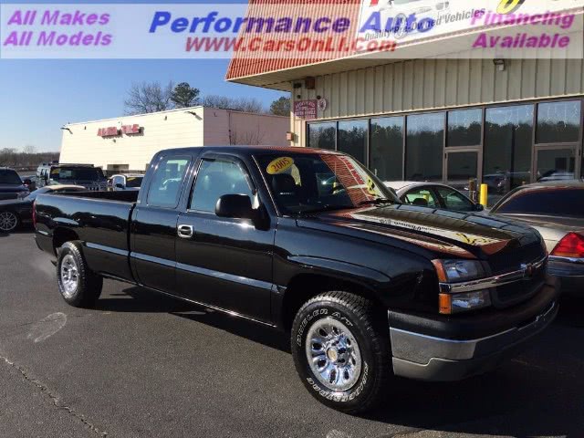 2005 Chevrolet Silverado 1500 Ext Cab 143.5" WB 4WD LS, available for sale in Bohemia, New York | Performance Auto Inc. Bohemia, New York