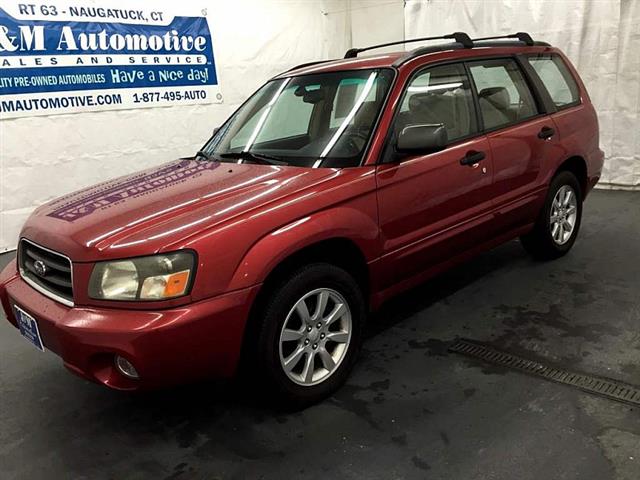 2005 Subaru Forester 4d Wagon XS, available for sale in Naugatuck, Connecticut | J&M Automotive Sls&Svc LLC. Naugatuck, Connecticut