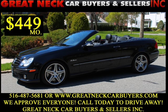 2008 Mercedes-Benz CLK-Class 2dr Cabriolet 6.3L AMG, available for sale in Great Neck, New York | Great Neck Car Buyers & Sellers. Great Neck, New York