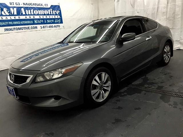 2008 Honda Accord Coupe 2d Coupe EX 5spd, available for sale in Naugatuck, Connecticut | J&M Automotive Sls&Svc LLC. Naugatuck, Connecticut