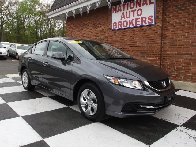 2013 Honda Civic Sdn 4dr Auto LX, available for sale in Waterbury, Connecticut | National Auto Brokers, Inc.. Waterbury, Connecticut