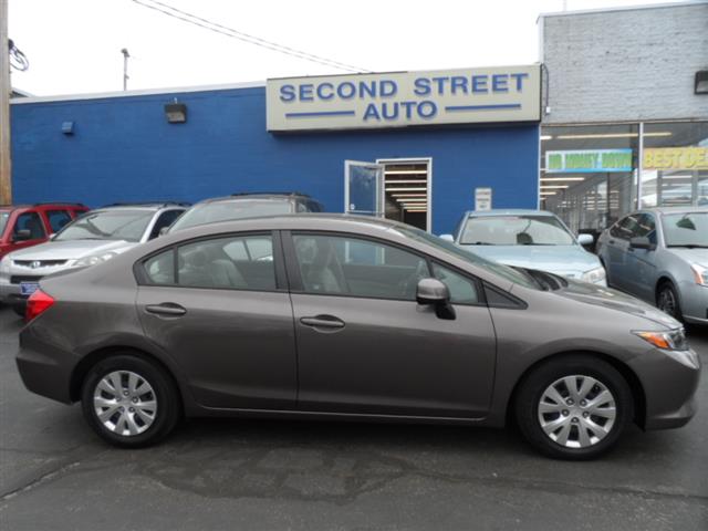 2012 Honda Civic LX, available for sale in Manchester, New Hampshire | Second Street Auto Sales Inc. Manchester, New Hampshire