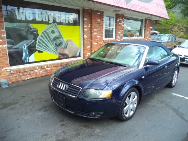 2006 Audi A4 2dr Cabriolet 1.8T CVT, available for sale in Naugatuck, Connecticut | Riverside Motorcars, LLC. Naugatuck, Connecticut