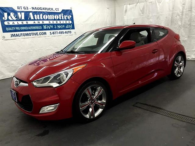 2012 Hyundai Veloster 3d Coupe w/Gray Seats 6spd, available for sale in Naugatuck, Connecticut | J&M Automotive Sls&Svc LLC. Naugatuck, Connecticut