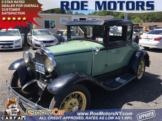 1930 Ford Model A Rumble Seat Coupe, available for sale in Shirley, New York | Roe Motors Ltd. Shirley, New York