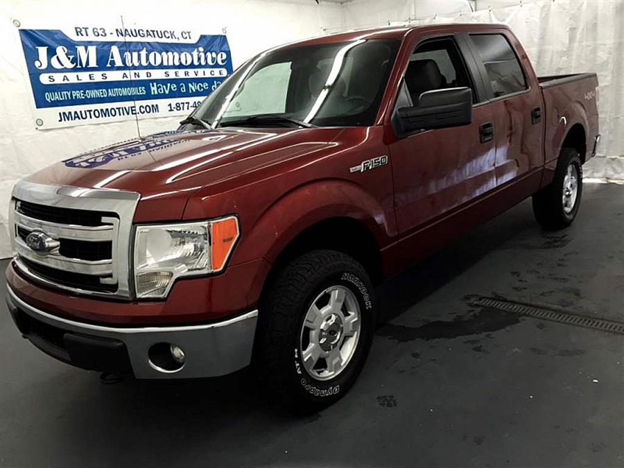 2014 Ford F150 4wd Supercrew XLT 5 1/2, available for sale in Naugatuck, Connecticut | J&M Automotive Sls&Svc LLC. Naugatuck, Connecticut