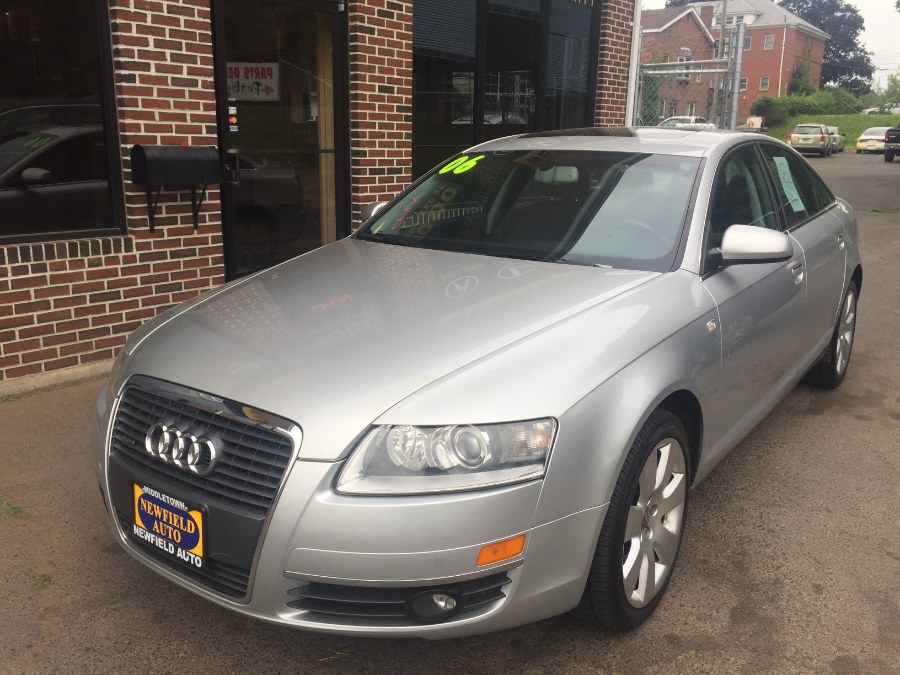 2006 Audi A6 4dr Sdn 4.2L quattro Auto, available for sale in Middletown, Connecticut | Newfield Auto Sales. Middletown, Connecticut