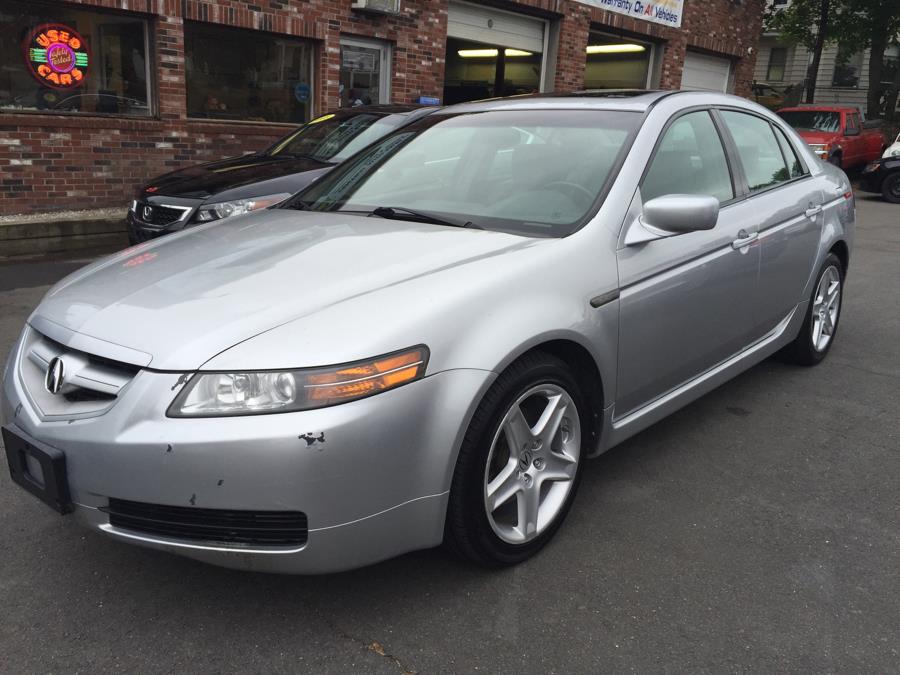 2006 Acura TL 4dr Sdn AT Navigation System, available for sale in New Britain, Connecticut | Central Auto Sales & Service. New Britain, Connecticut