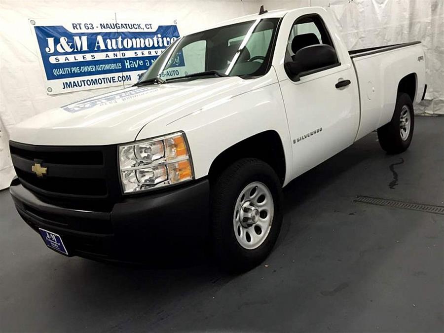 2009 Chevrolet Silverado 1500 4wd Reg Cab Work Truck Longbed, available for sale in Naugatuck, Connecticut | J&M Automotive Sls&Svc LLC. Naugatuck, Connecticut