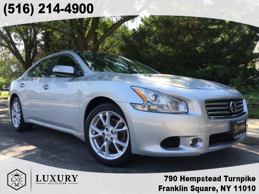 2013 Nissan Maxima 4dr Sdn 3.5 SV w/Premium Pkg, available for sale in Franklin Square, New York | Luxury Motor Club. Franklin Square, New York