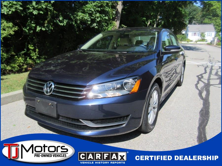 2014 Volkswagen Passat 4dr Sdn 2.5L Auto Wolfsburg Ed, available for sale in New London, Connecticut | TJ Motors. New London, Connecticut