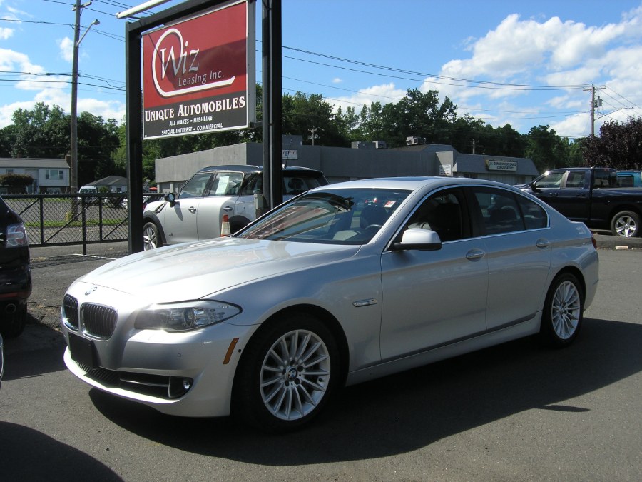 2013 BMW 5 Series 4dr Sdn 535i RWD, available for sale in Stratford, Connecticut | Wiz Leasing Inc. Stratford, Connecticut