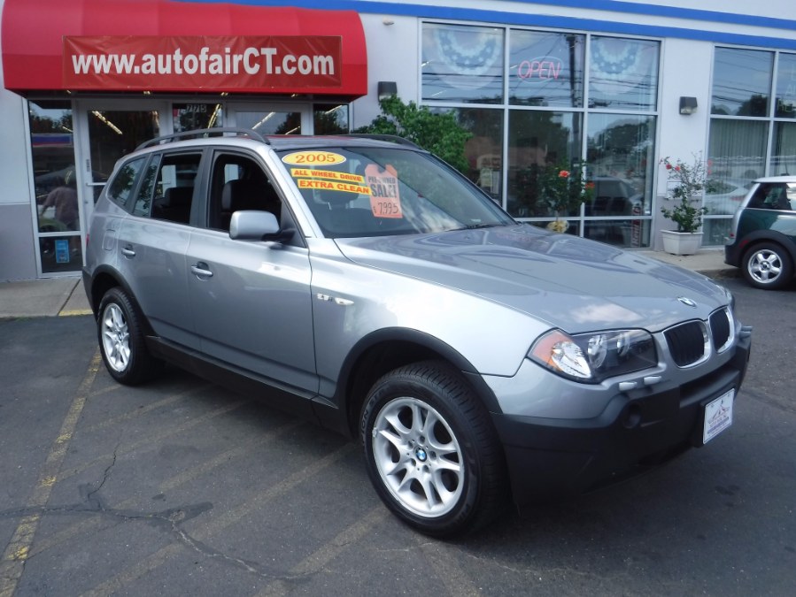 2005 BMW X3 X3 4dr AWD 2.5i, available for sale in West Haven, Connecticut | Auto Fair Inc.. West Haven, Connecticut