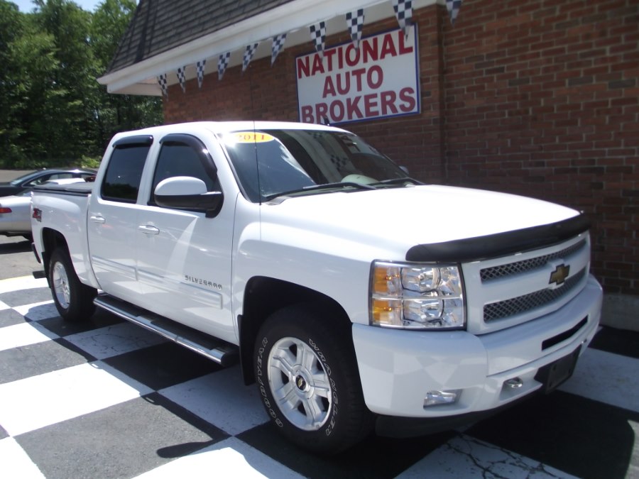 2011 Chevrolet Silverado 1500 4WD Crew Cab  LTZ, available for sale in Waterbury, Connecticut | National Auto Brokers, Inc.. Waterbury, Connecticut