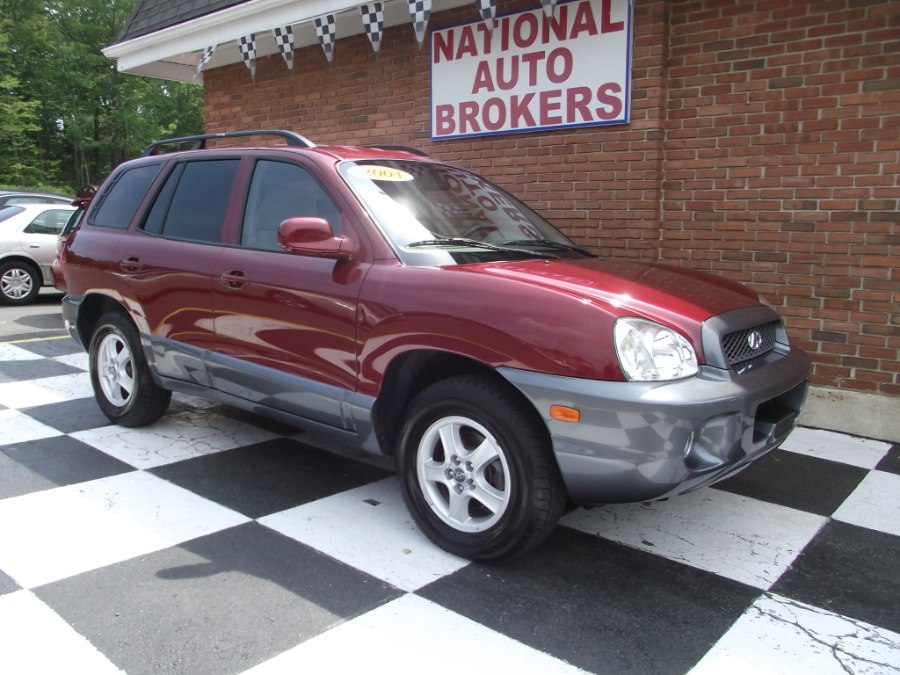 2004 Hyundai Santa Fe 4dr GLS 4WD Auto 2.7L V6, available for sale in Waterbury, Connecticut | National Auto Brokers, Inc.. Waterbury, Connecticut