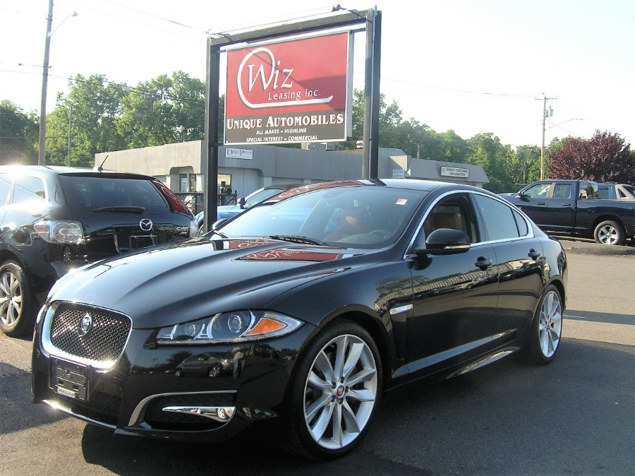 2013 Jaguar XF 4dr Sdn V6 AWD, available for sale in Stratford, Connecticut | Wiz Leasing Inc. Stratford, Connecticut