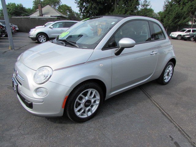 2012 FIAT 500 2dr Conv Pop, available for sale in Milford, Connecticut | Chip's Auto Sales Inc. Milford, Connecticut