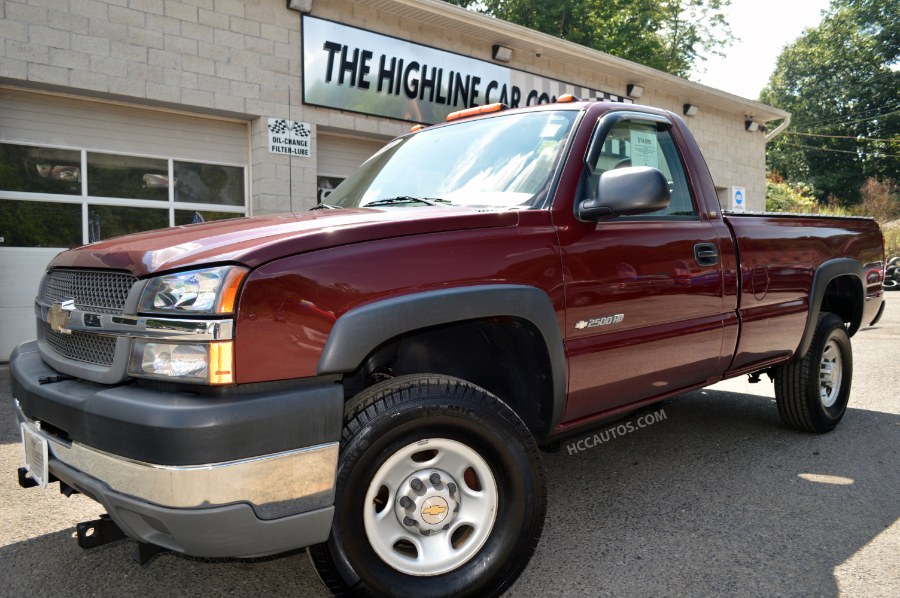 2004 Chevrolet Silverado 2500HD Reg Cab 4WD, available for sale in Waterbury, Connecticut | Highline Car Connection. Waterbury, Connecticut