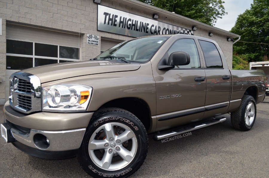 2007 Dodge Ram 1500 4WD Quad Cab 140.5" SLT, available for sale in Waterbury, Connecticut | Highline Car Connection. Waterbury, Connecticut