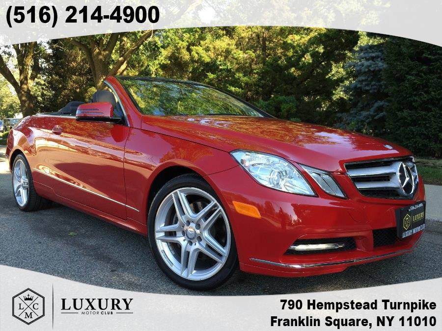 2013 Mercedes-Benz E-Class 2dr Cabriolet E350 RWD, available for sale in Franklin Square, New York | Luxury Motor Club. Franklin Square, New York