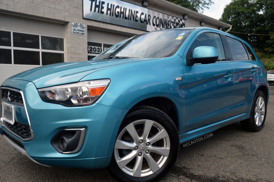 2013 Mitsubishi Outlander Sport AWD 4dr CVT SE, available for sale in Waterbury, Connecticut | Highline Car Connection. Waterbury, Connecticut