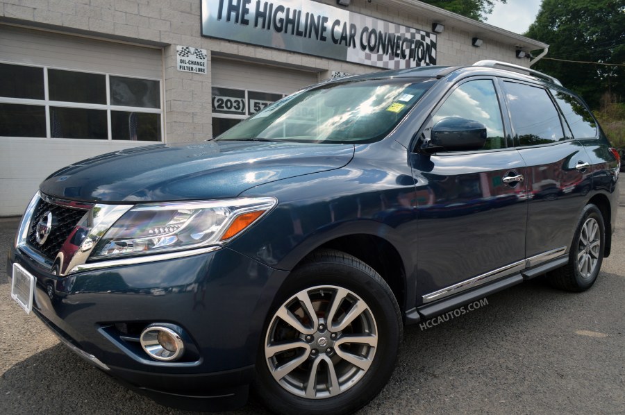 2013 Nissan Pathfinder 4WD SL 4WD 4dr SL, available for sale in Waterbury, Connecticut | Highline Car Connection. Waterbury, Connecticut