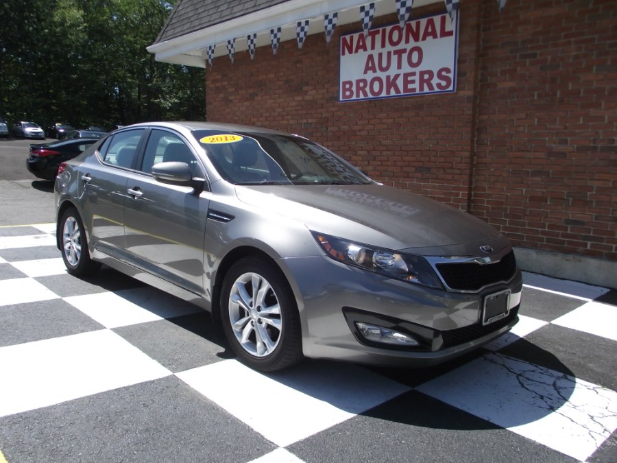 2013 Kia Optima 4dr Sdn EX, available for sale in Waterbury, Connecticut | National Auto Brokers, Inc.. Waterbury, Connecticut