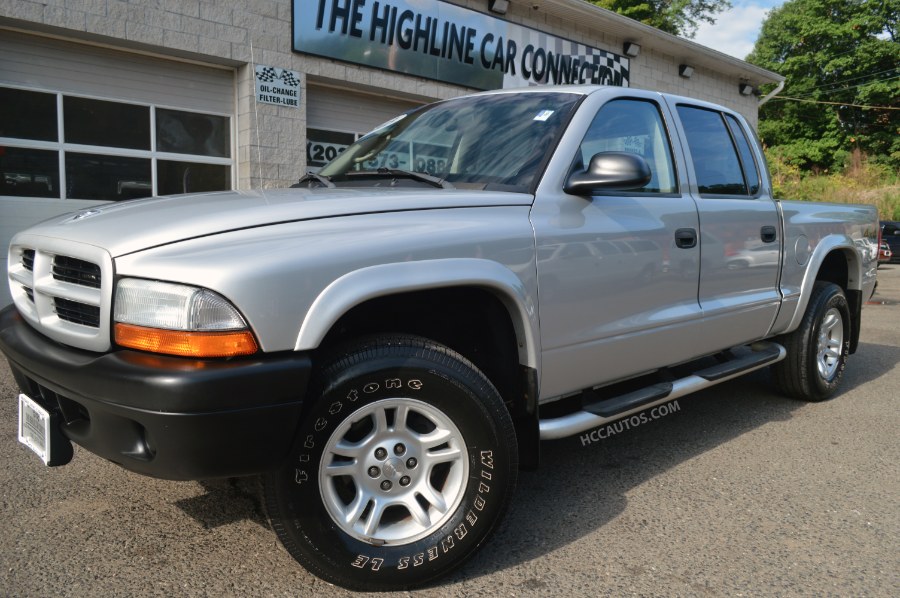 2003 Dodge Dakota 4dr Quad Cab  4WD Sport, available for sale in Waterbury, Connecticut | Highline Car Connection. Waterbury, Connecticut