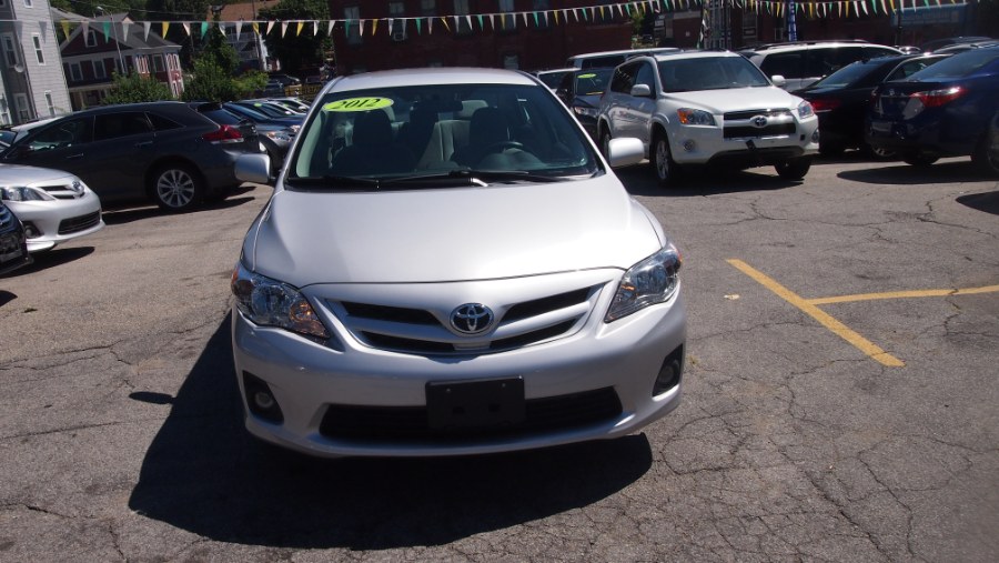2012 Toyota Corolla 4dr Sdn Auto LE (Natl), available for sale in Worcester, Massachusetts | Hilario's Auto Sales Inc.. Worcester, Massachusetts