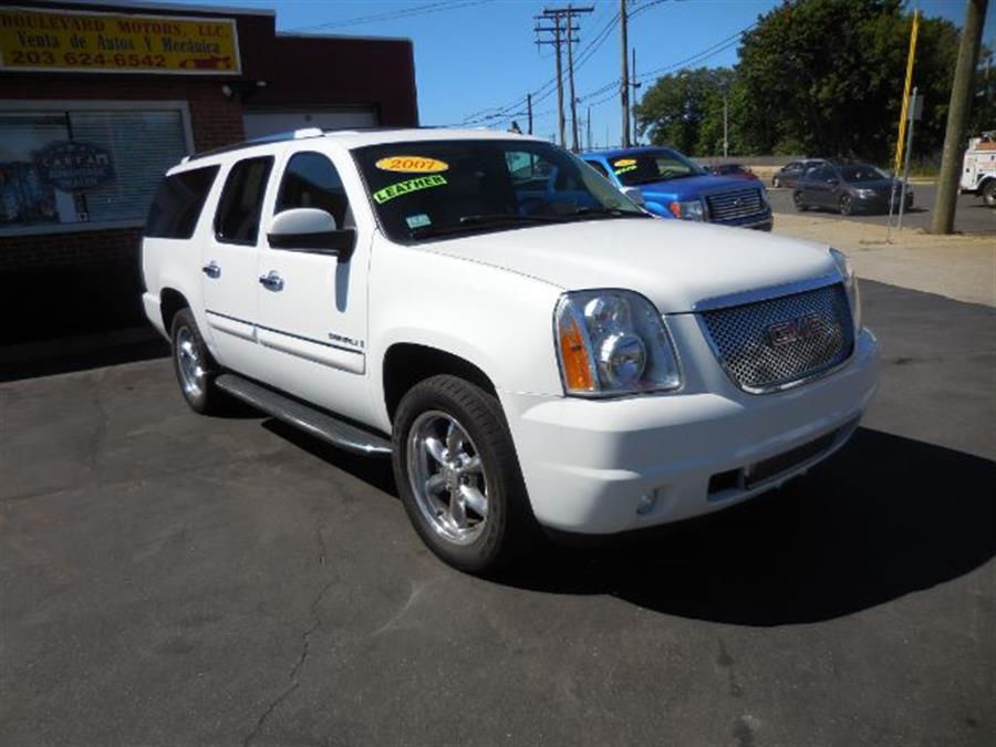 2007 GMC Yukon Denali XL AWD, available for sale in New Haven, Connecticut | Boulevard Motors LLC. New Haven, Connecticut