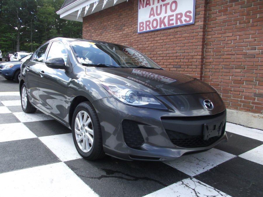 2012 Mazda Mazda3 4dr Sdn Auto i Grand Touring, available for sale in Waterbury, Connecticut | National Auto Brokers, Inc.. Waterbury, Connecticut