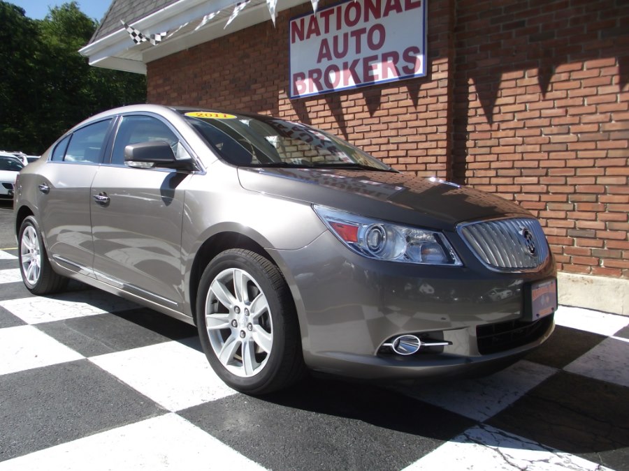 2011 Buick LaCrosse 4dr Sdn CXL AWD, available for sale in Waterbury, Connecticut | National Auto Brokers, Inc.. Waterbury, Connecticut