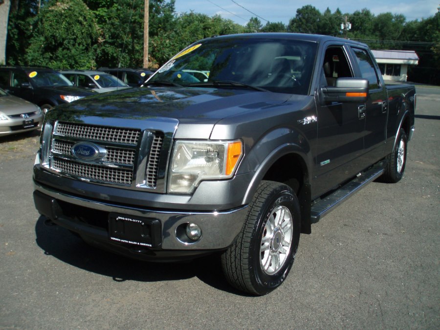 2011 Ford F-150 4WD SuperCrew 145" Lariat, available for sale in Manchester, Connecticut | Vernon Auto Sale & Service. Manchester, Connecticut