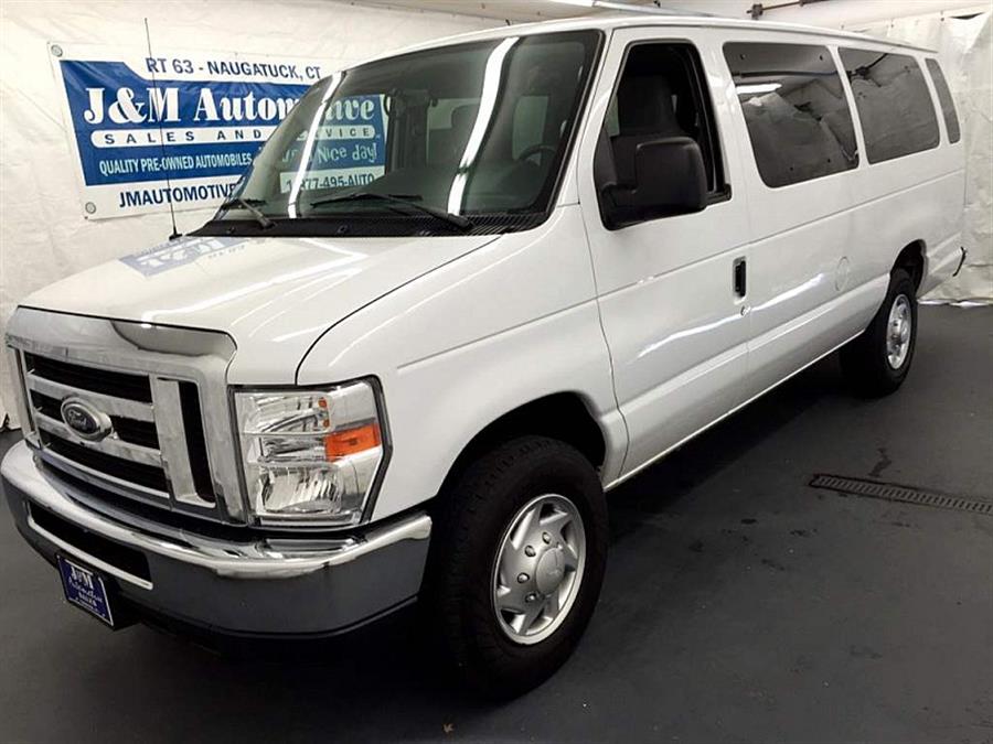 2014 Ford Econoline Wagon E350 Ext Wagon XLT, available for sale in Naugatuck, Connecticut | J&M Automotive Sls&Svc LLC. Naugatuck, Connecticut