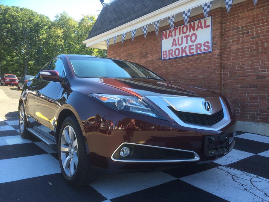 2010 Acura ZDX AWD 4dr Tech Pkg, available for sale in Waterbury, Connecticut | National Auto Brokers, Inc.. Waterbury, Connecticut