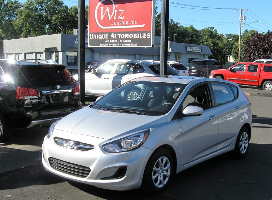 2014 Hyundai Accent 5dr HB Auto GS, available for sale in Stratford, Connecticut | Wiz Leasing Inc. Stratford, Connecticut