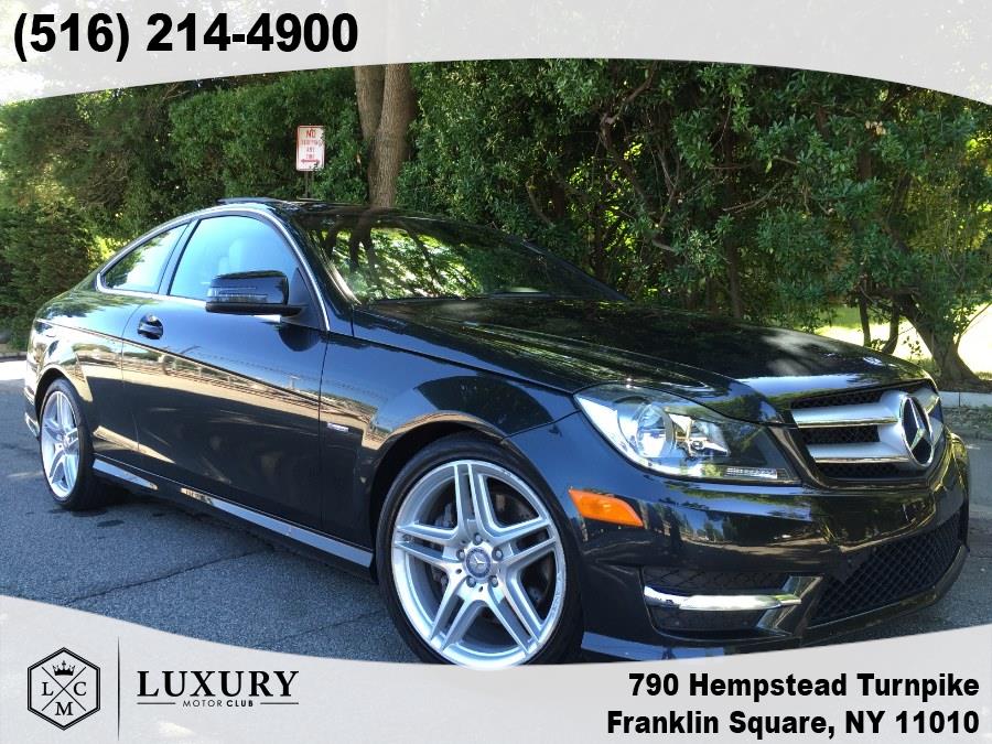 2012 Mercedes-Benz C-Class 2dr Cpe C350 4MATIC, available for sale in Franklin Square, New York | Luxury Motor Club. Franklin Square, New York