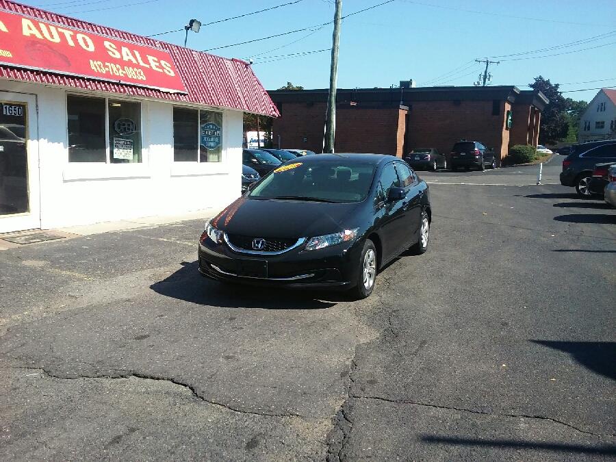 2013 Honda Civic Sdn 4dr Auto LX, available for sale in Springfield, Massachusetts | Fortuna Auto Sales Inc.. Springfield, Massachusetts