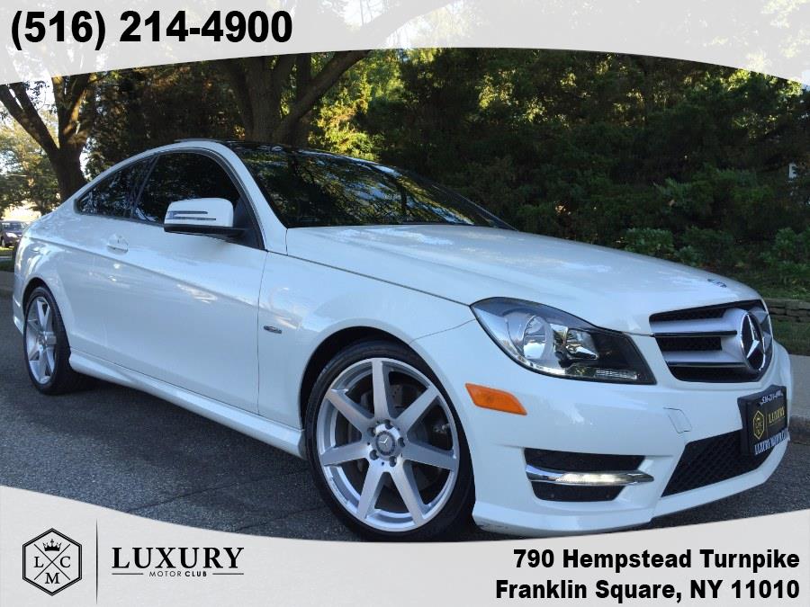 2012 Mercedes-Benz C-Class 2dr Cpe C350 4MATIC, available for sale in Franklin Square, New York | Luxury Motor Club. Franklin Square, New York