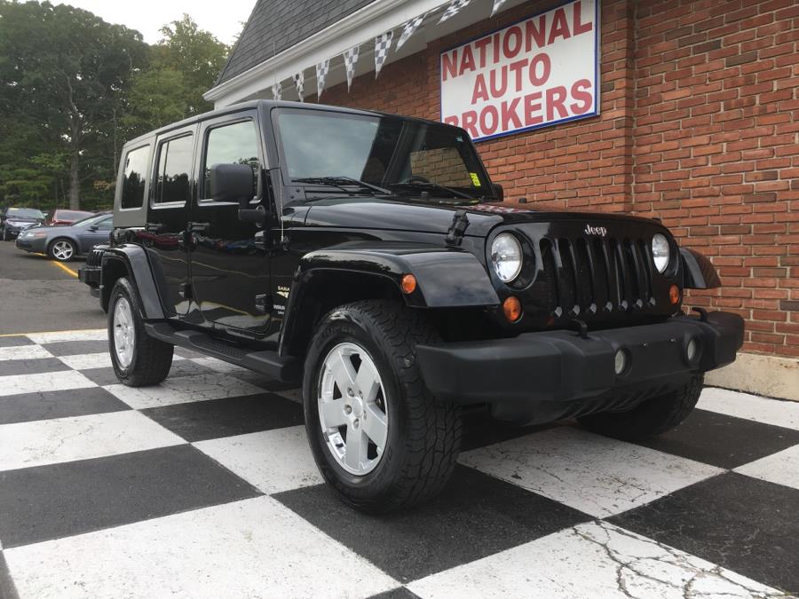2007 Jeep Wrangler 4WD 4dr Unlimited Sahara, available for sale in Waterbury, Connecticut | National Auto Brokers, Inc.. Waterbury, Connecticut