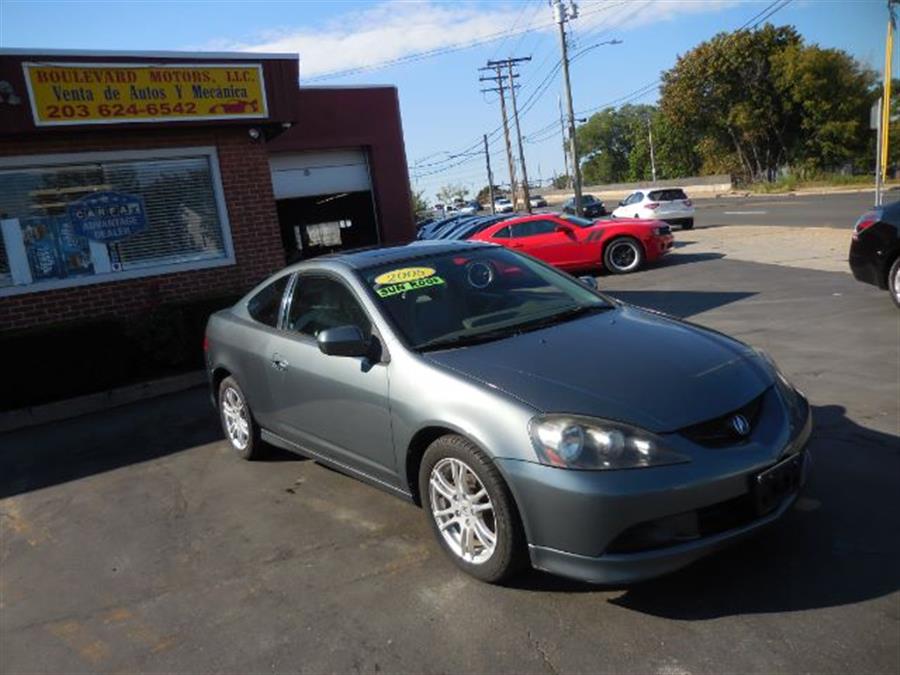 2005 Acura Rsx Coupe with 5-speed AT and Leather, available for sale in New Haven, Connecticut | Boulevard Motors LLC. New Haven, Connecticut