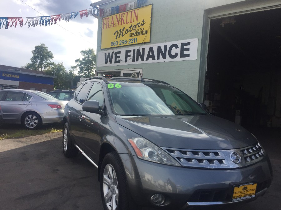 2006 Nissan Murano 4dr SL V6 AWD, available for sale in Hartford, Connecticut | Franklin Motors Auto Sales LLC. Hartford, Connecticut