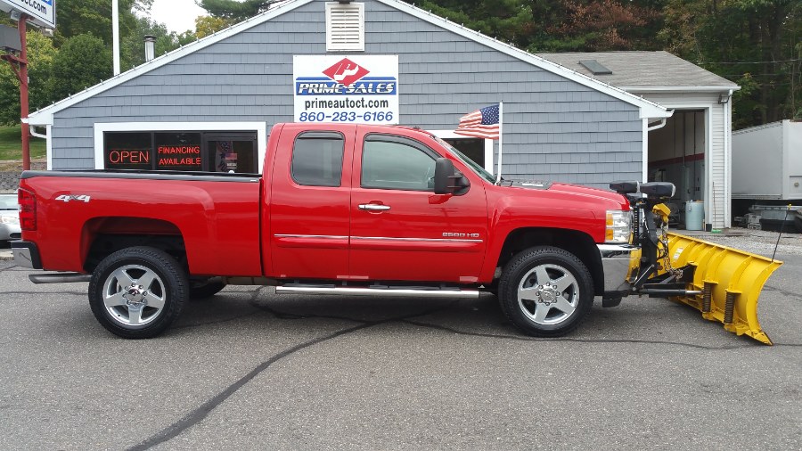 2013 Chevrolet Silverado 2500HD 4WD Ext Cab 144.2" LT, available for sale in Thomaston, CT