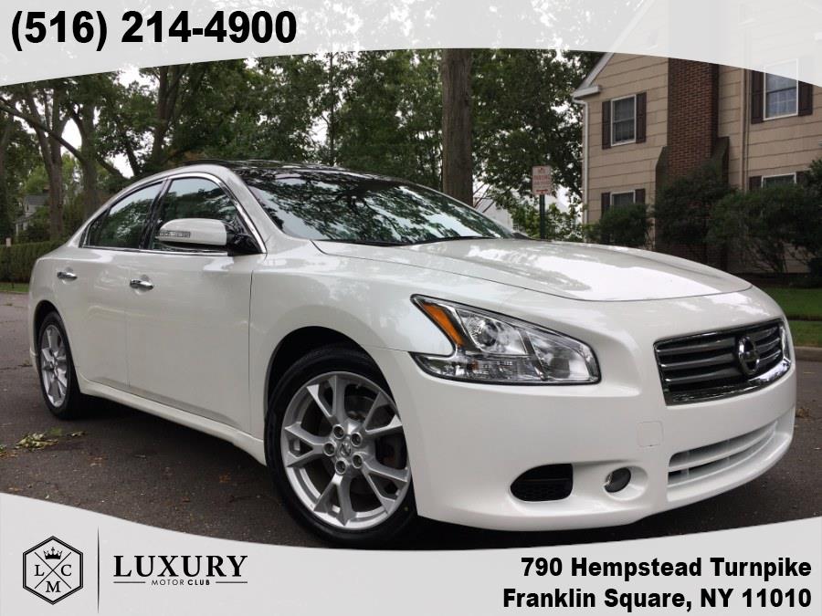2014 Nissan Maxima 4dr Sdn 3.5 SV w/Premium Pkg, available for sale in Franklin Square, New York | Luxury Motor Club. Franklin Square, New York