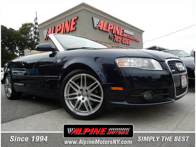 2009 Audi A4 2dr Cabriolet Auto 2.0T quattr, available for sale in Wantagh, New York | Alpine Motors Inc. Wantagh, New York